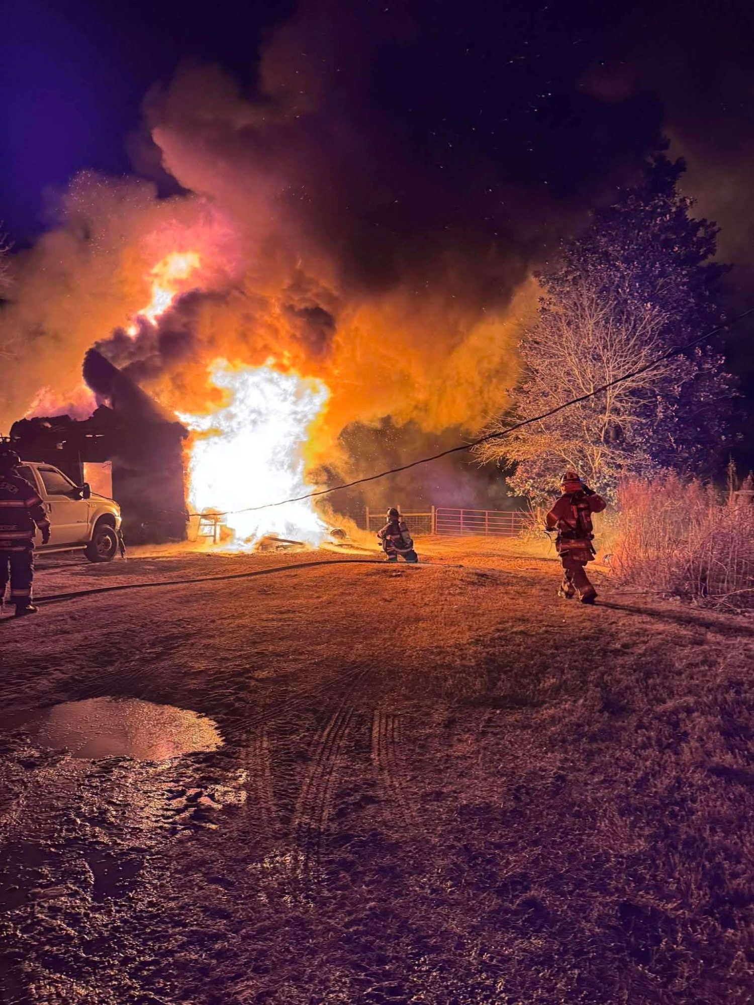 Alexander County Home Destroyed By Fire Early Friday Morning