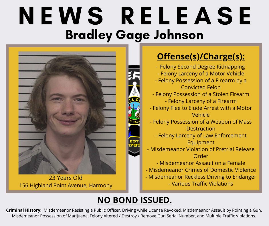 Iredell County Man Detained After Chase
