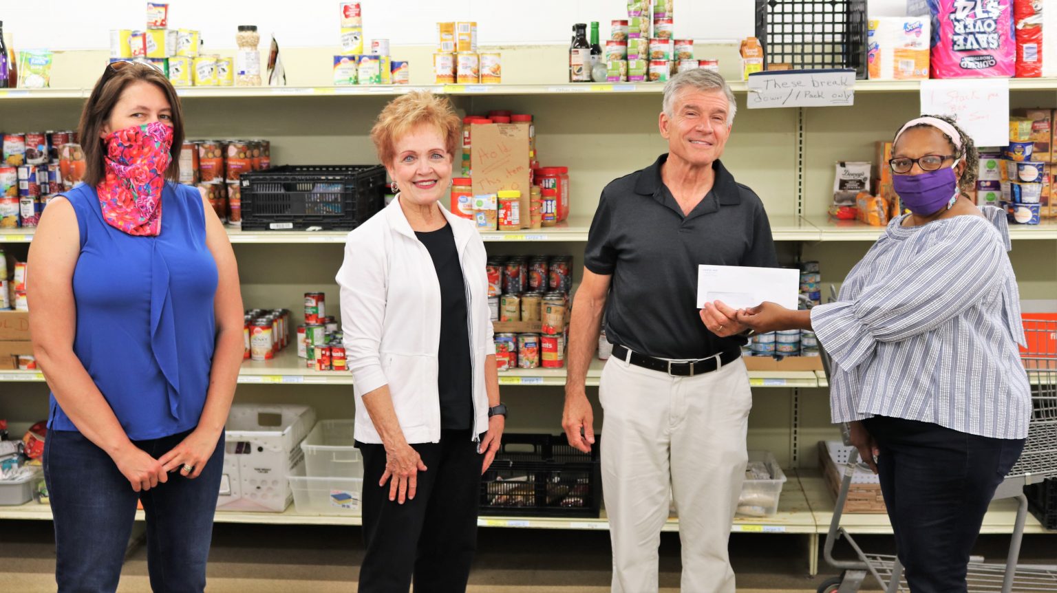 United Way donation to Good Samaritan Food Pantry